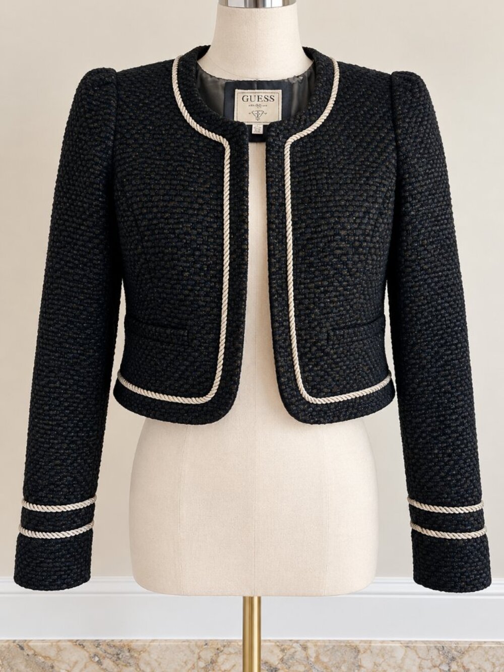 Guess Galaxy Blue Multi Jacket Size S